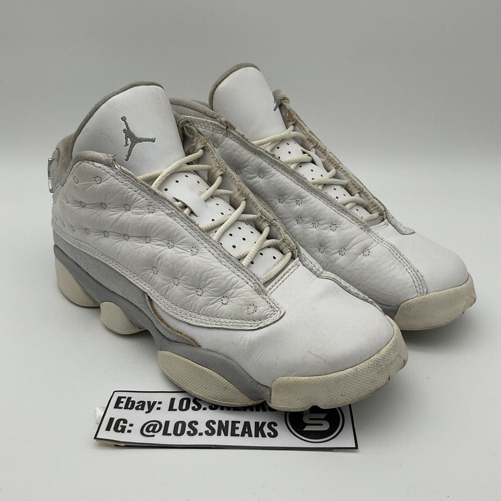 Size 6Y- Nike Air Jordan 13 XIII Retro‎ 'Pure Money' (310811-100) - Picture 4 of 8